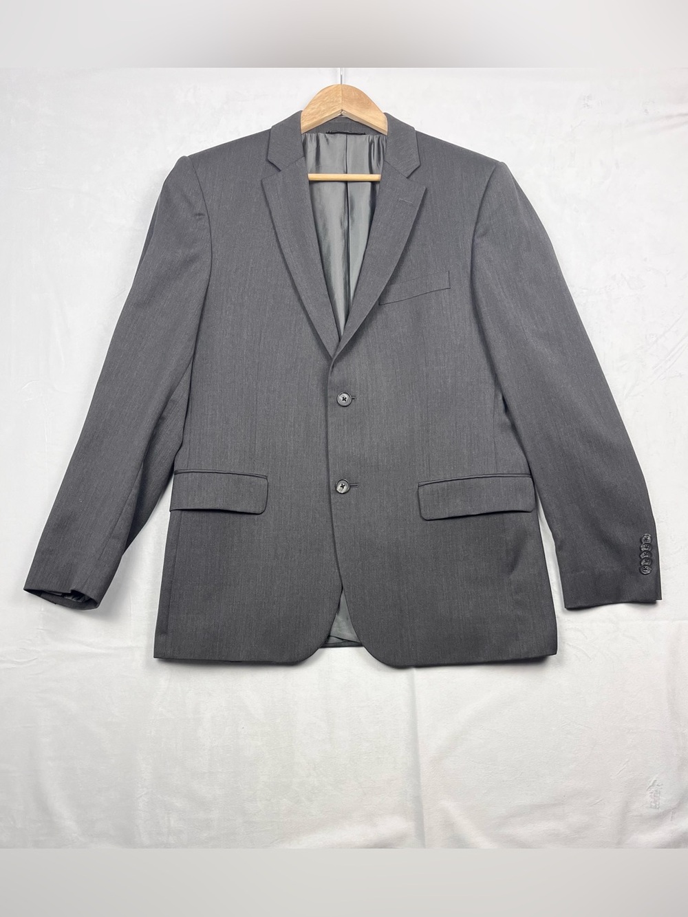 Lanificio F.lli Cerruti (Cerruti 1881 fabric) Charcoal Grey Wool Blazer Size 40R